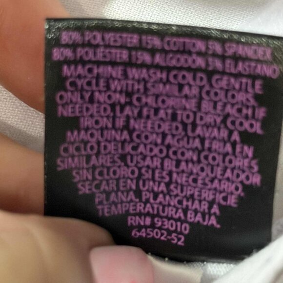 TWO NWOT Zone Pro Sports Bras - Grey and White, SIZE LARGE - Picture 3 of 9